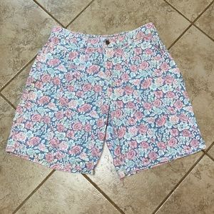 Vintage Limited Jeans High Rise Floral Mom Shorts